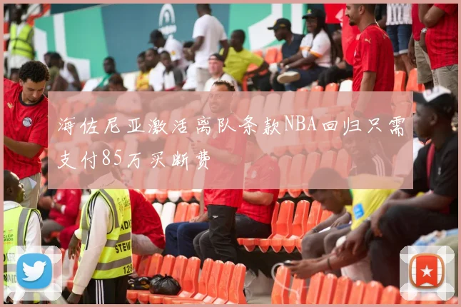 海佐尼亚激活离队条款NBA回归只需支付85万买断费